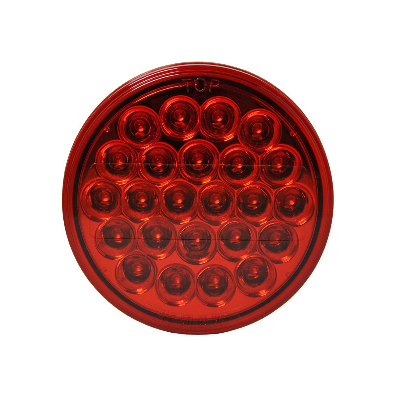 4 INCH ROUND RED LED