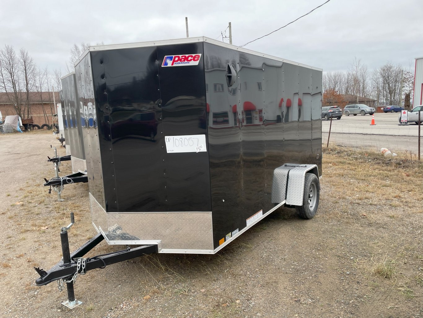 2024 Pace American 6x12 Outback DLX Cargo Trailer