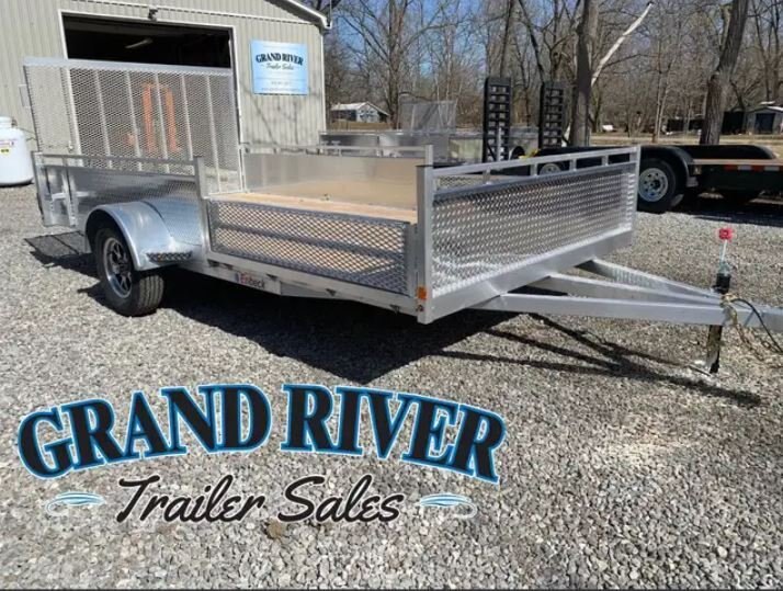 2023 Canadian Mennonite/Enbeck Aluminum 7x14 Single Axle Side Load ATV