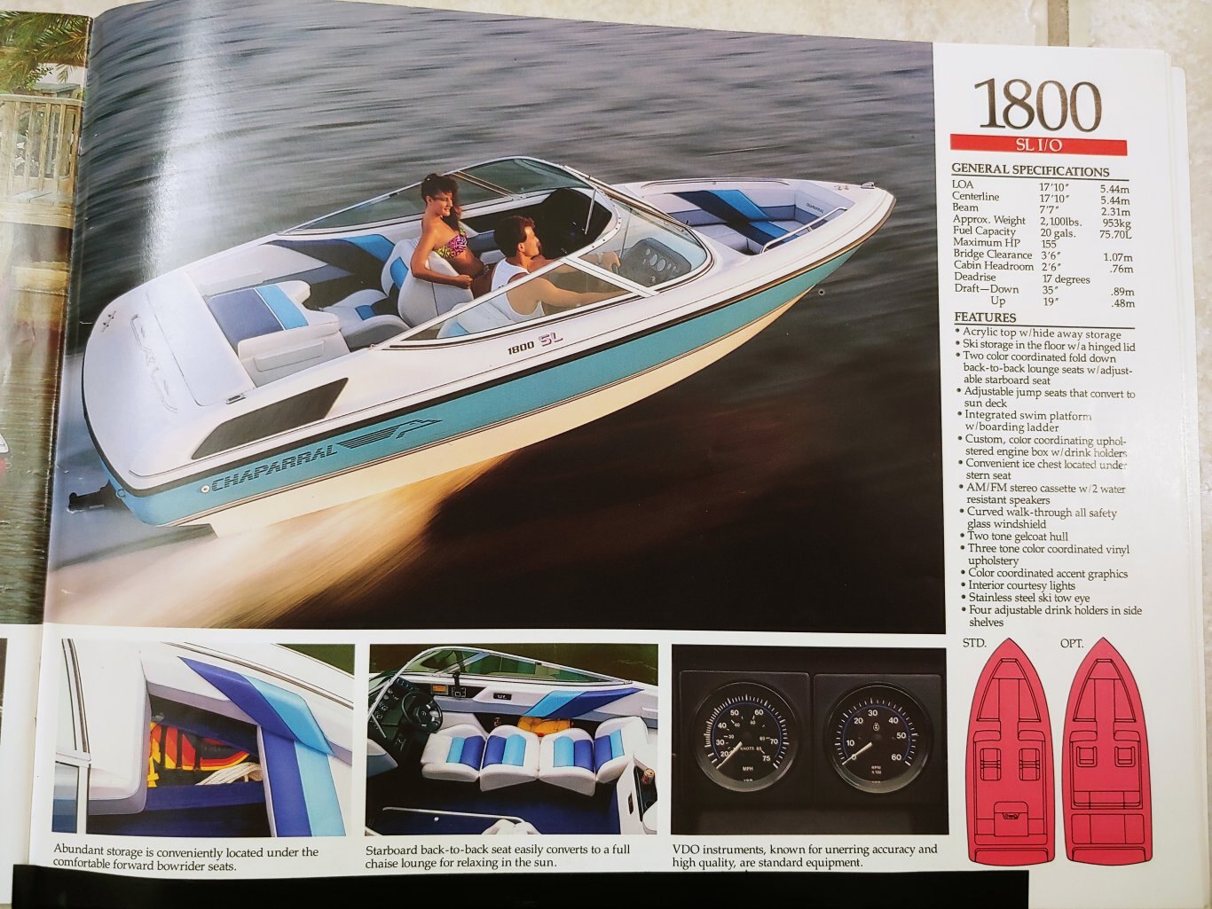 1991 Chaparral 1800 SL - Sport Bowrider & Meticulously Maintained