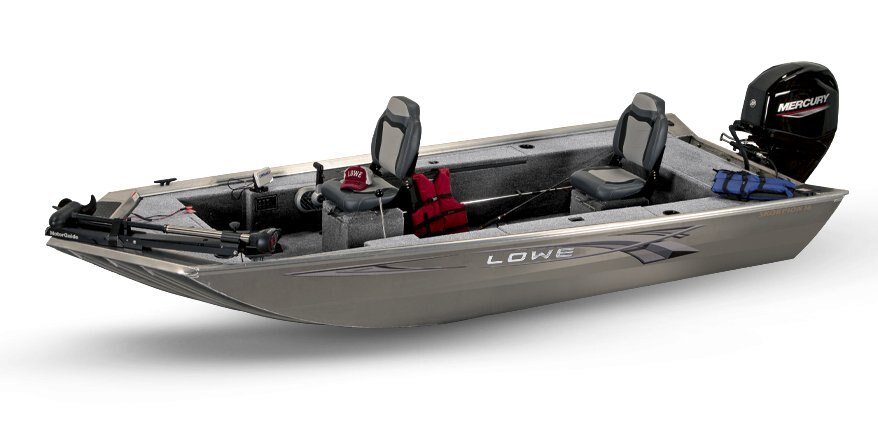 Lowe Boats Skorpion SS Unpainted Exterior - Gray Poly Roughliner Interior Coat
