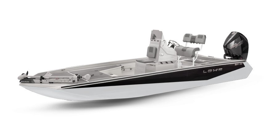 Lowe Boats 22 BAY 2-Tone White Base & Black Accent