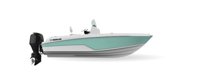 2023 Wellcraft 202 FISHERMAN Seafoam Green