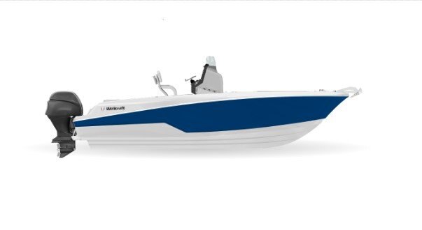 2023 Wellcraft 242 FISHERMAN Denim Blue