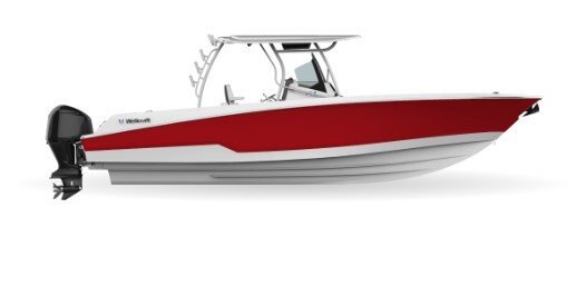 2023 Wellcraft 302 FISHERMAN Crimson Red