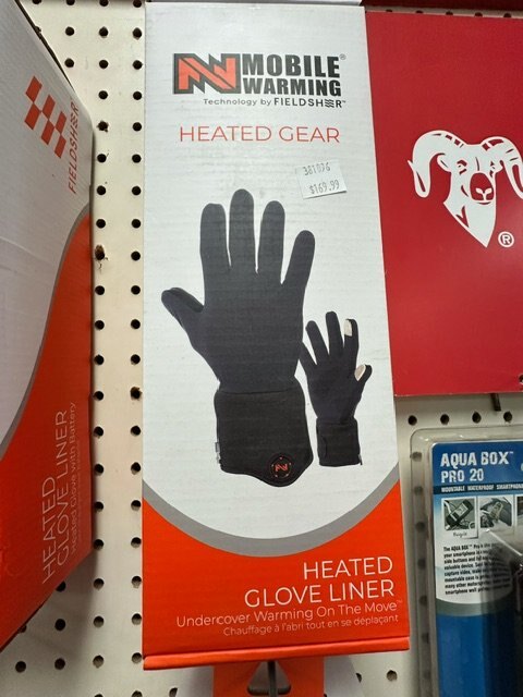 MOBILE WARMING HEATED GLOVE LINERS ASS'T SIZES
