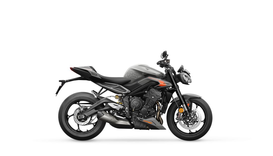 2024 Triumph STREET TRIPLE 765 RS Silver Ice THE HOTTEST MIDDLEWEIGHT NAKED SPORT