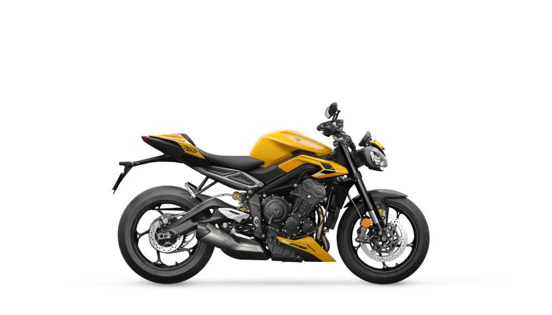 2024 Triumph STREET TRIPLE 765 RS Cosmic Yellow THE COOLEST NAKED SPORT BIKE ALL NEW PERFORMANCE FOR 2024