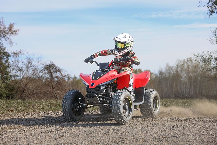 2023 CFMOTO CForce 110 Rocket Red (injected) SPECIAL PRICING LOTS OF FEATURES $3599 PLUS HST
