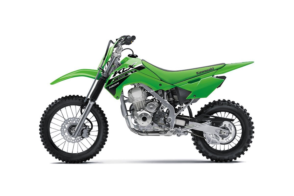 2024 Kawasaki KLX140R LIME GREEN