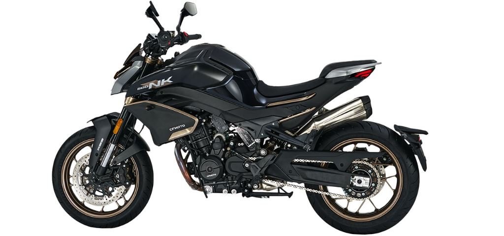 2024 CFMOTO Naked 800NK Zircon Black SIMPLY THE PERFORMANCE LEADER IN MID SIZE NAKED SPORT MODELS