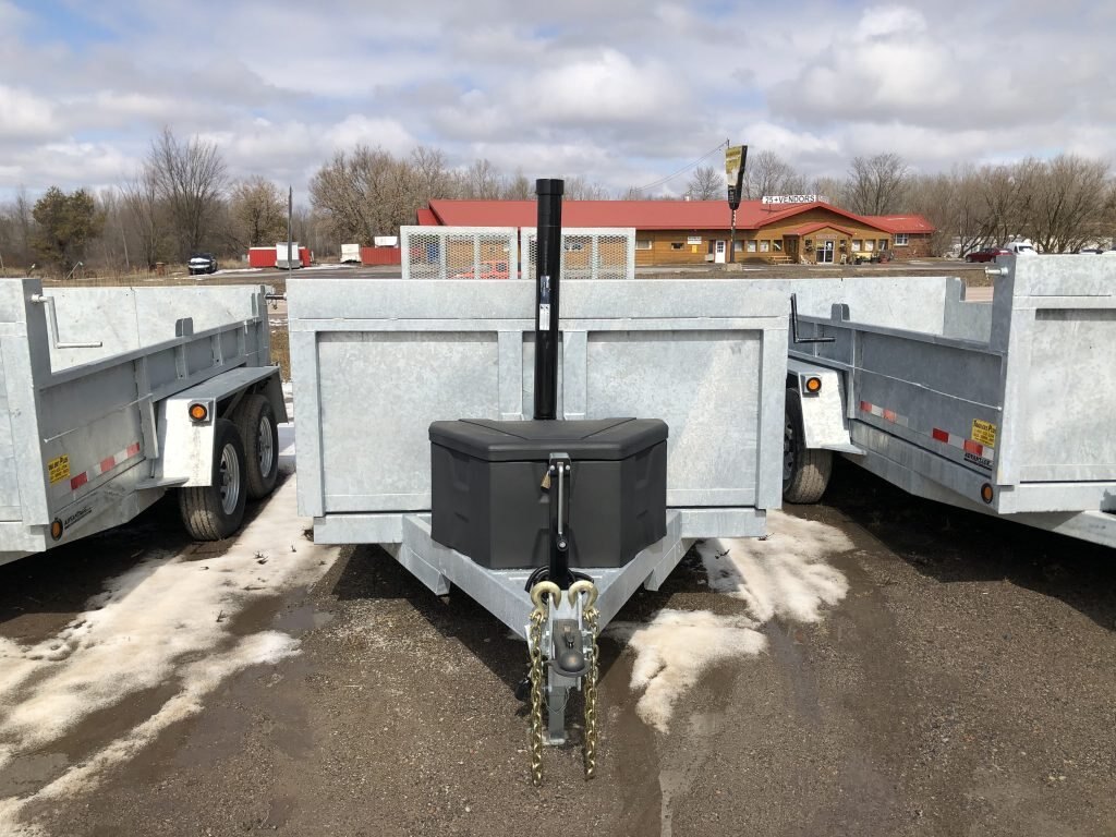 Competition Trailers 14 Galvanized Dump Trailer