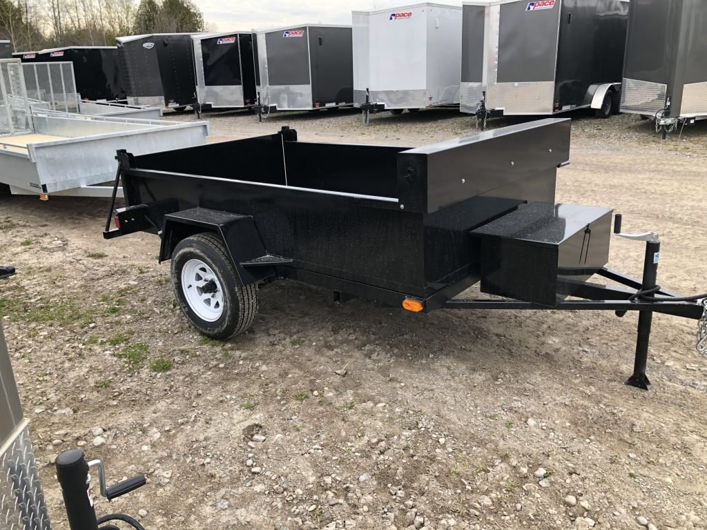 Advantage 5x8 Single Axle Dump Trailer