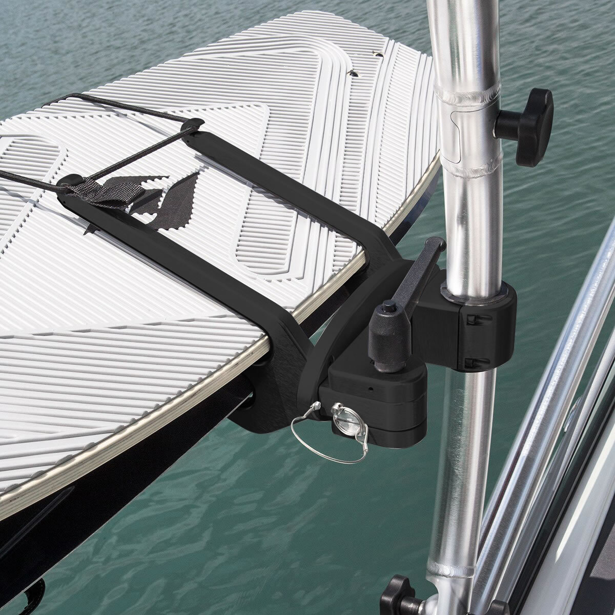 Port Side Removable Deluxe Swivel Wakeboard Rack