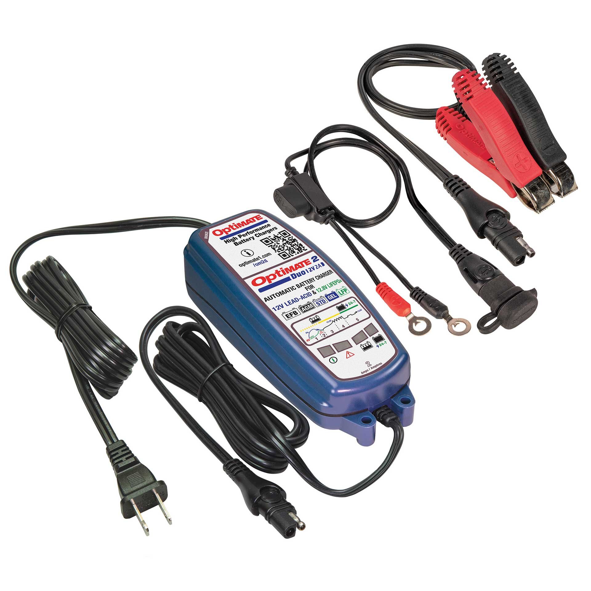OptiMATE 2 Duo Battery Charger