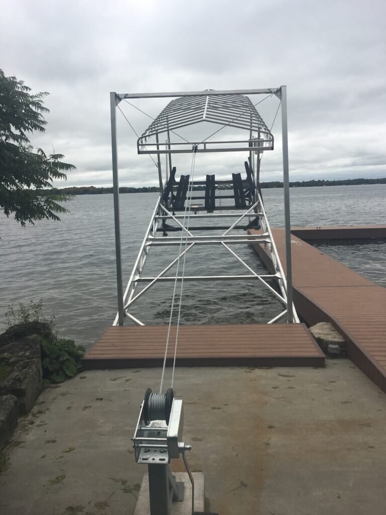 R & J Machine Boat Lift Cantilever Attachments