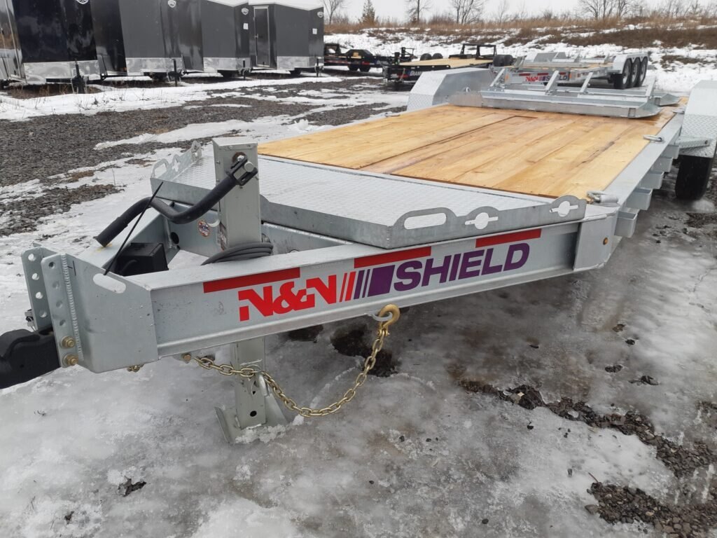 N&N 22' Galvanized Triaxle Equipment