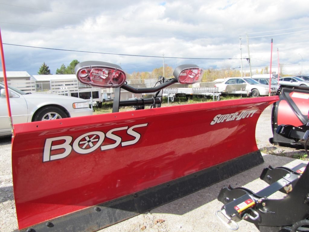 BOSS 8ft Super Duty Straight Blade Plow