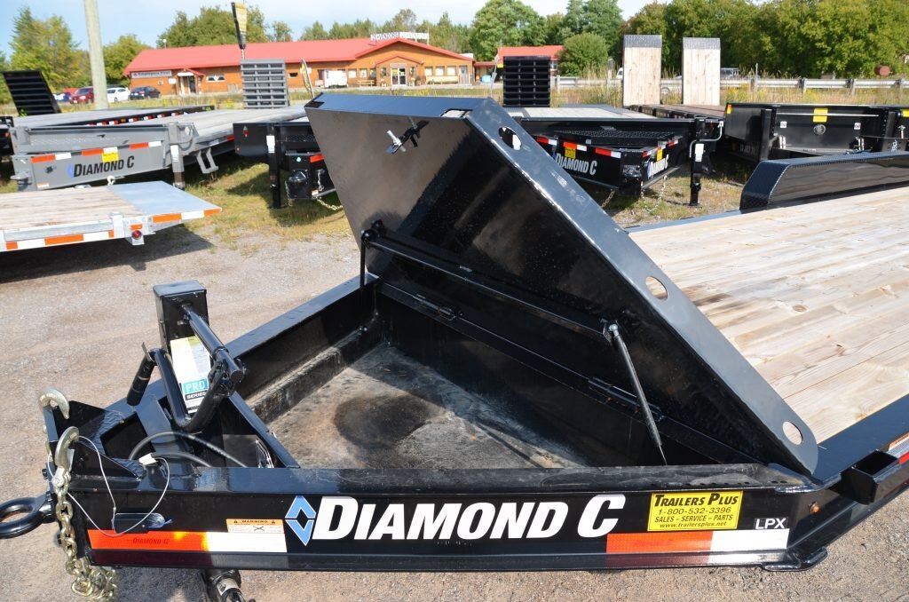 Diamond C 24' Tri Axle Equipment Trailer