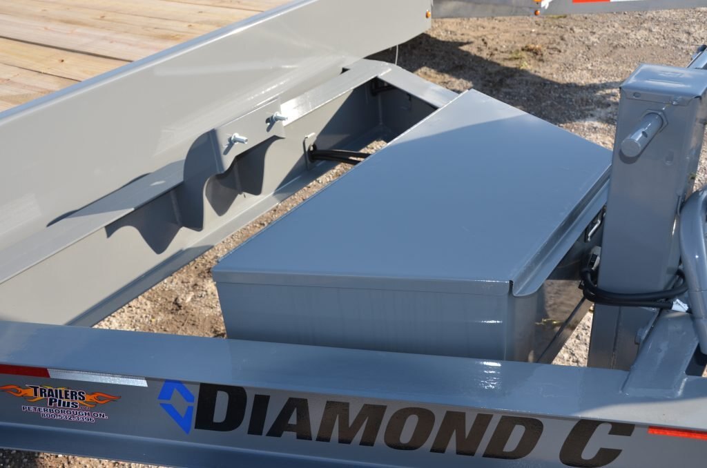 Diamond C 20' Deck Over Tilt Equipment Trailer