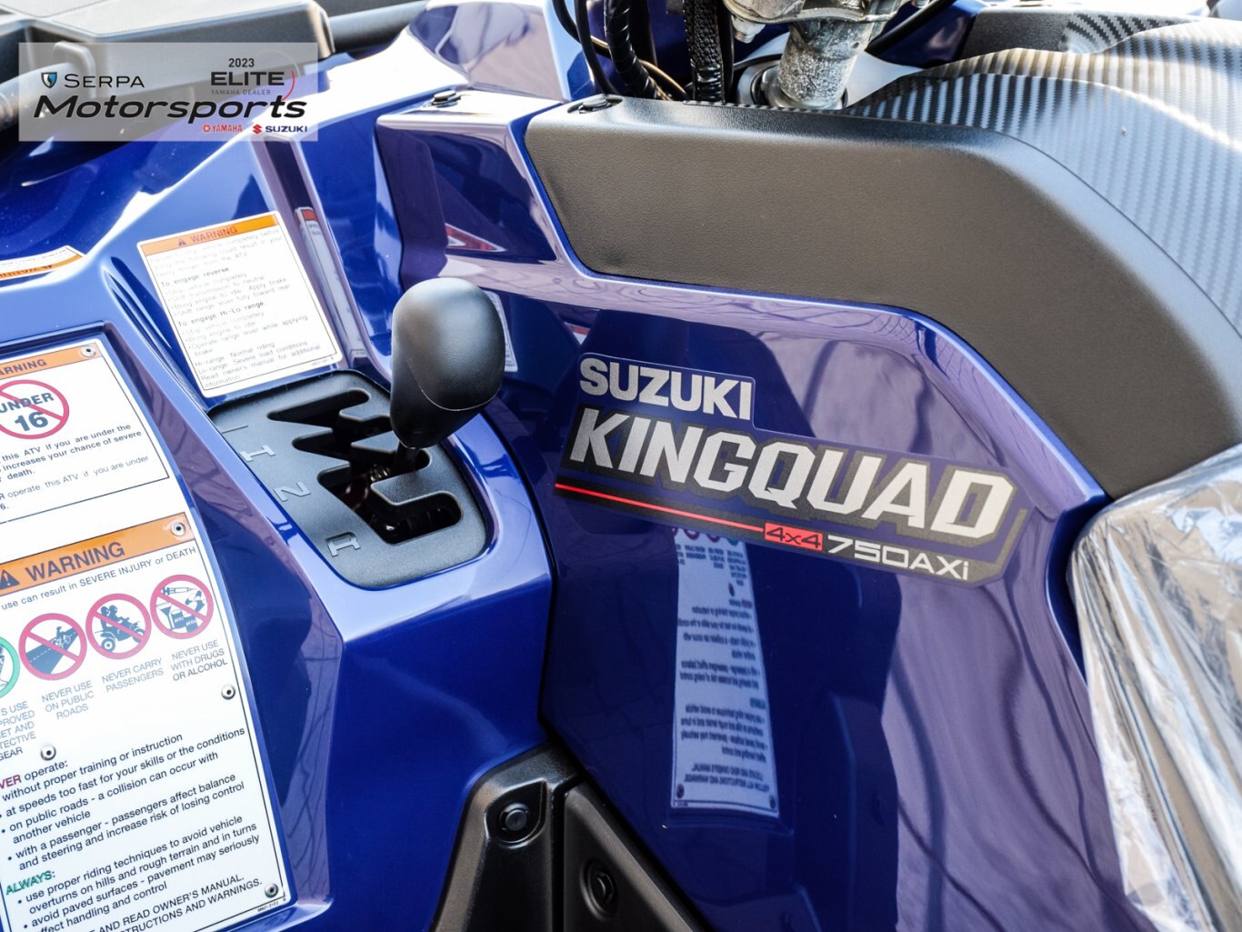 2023 Suzuki KingQuad 750XPZ
