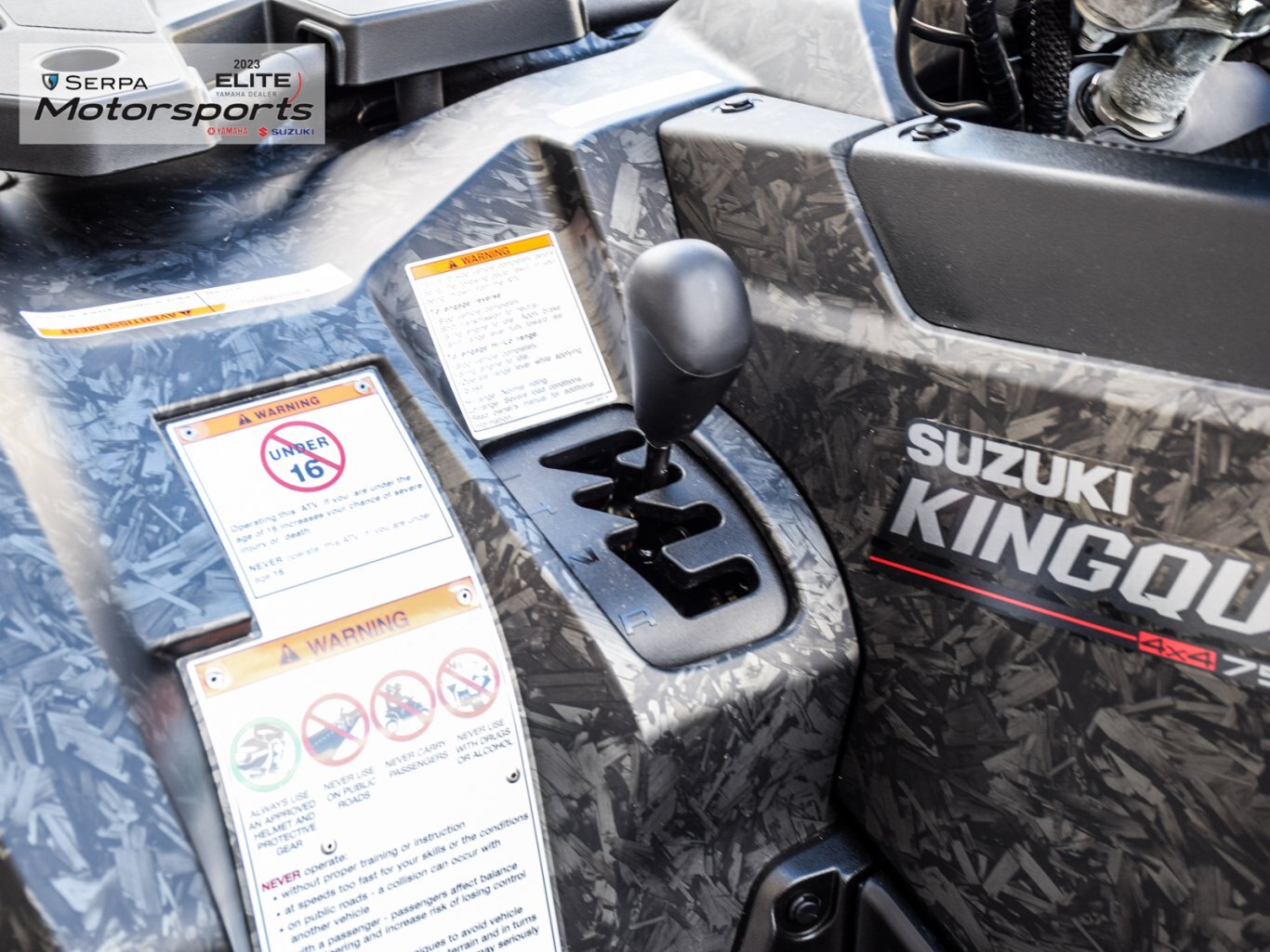 2023 Suzuki KingQuad LT A750XPZS