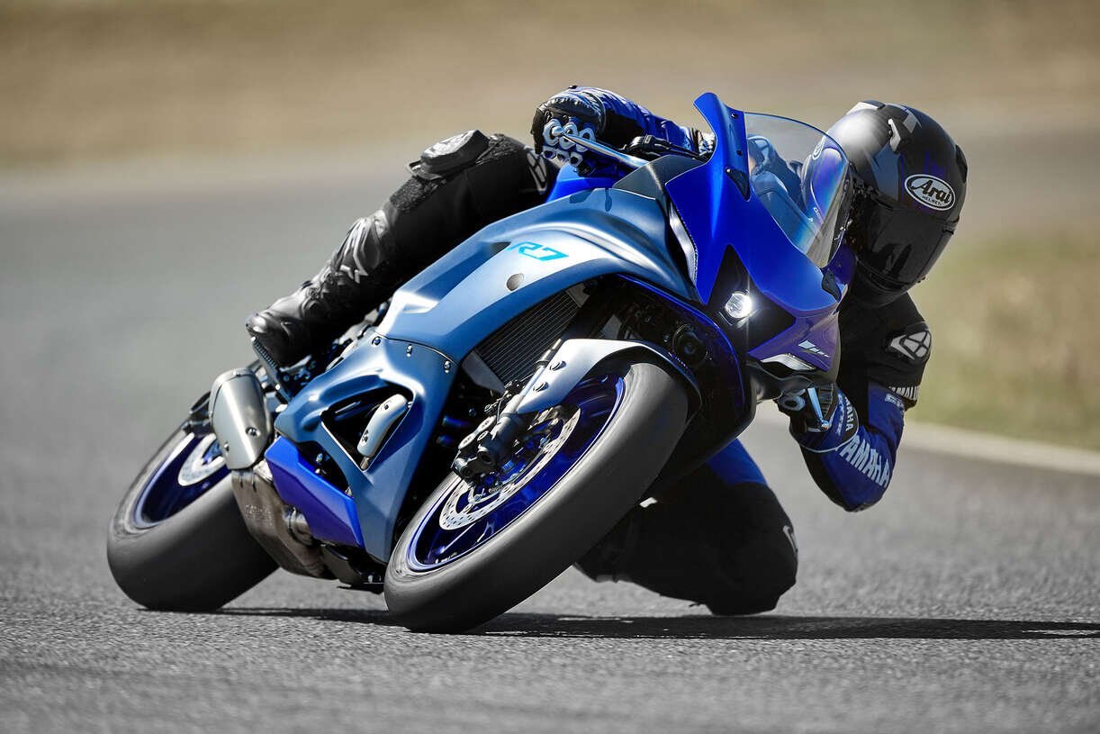 2024 Yamaha YZF R7 Team Yamaha Blue
