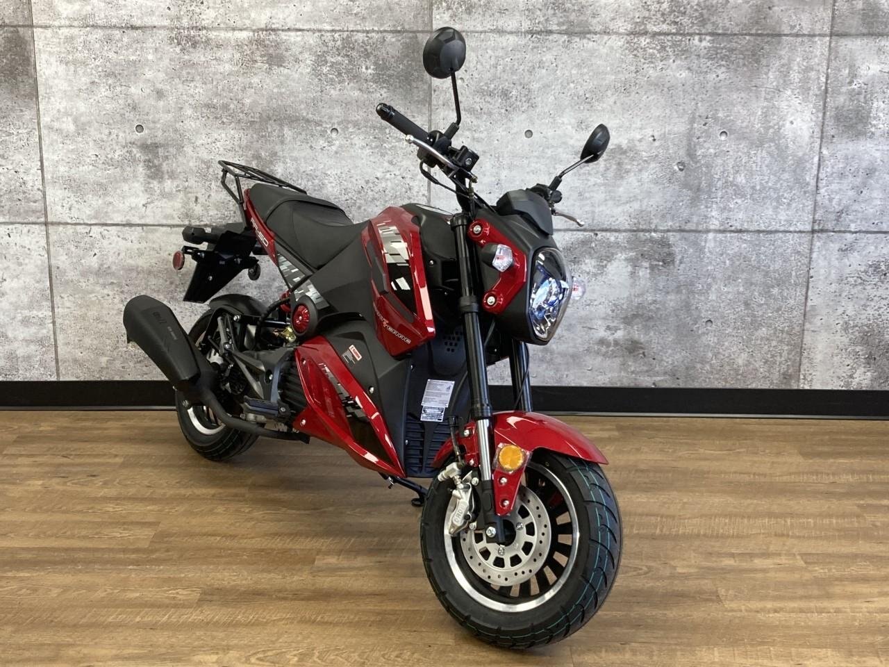 2023 Scootterre AR-50 MotoScooter Burgundy