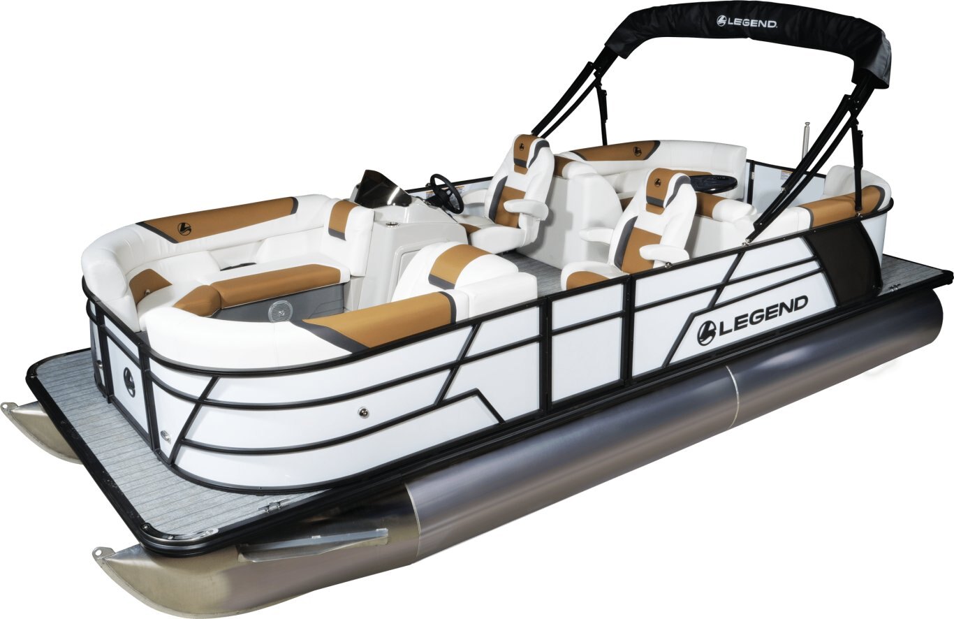 Legend Boats E Series 23 Lounge 3 Tube Sport Package Black Edition