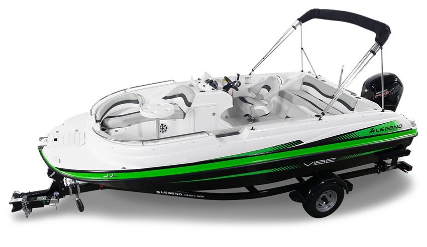Legend Boats Vibe D19 Lime Green