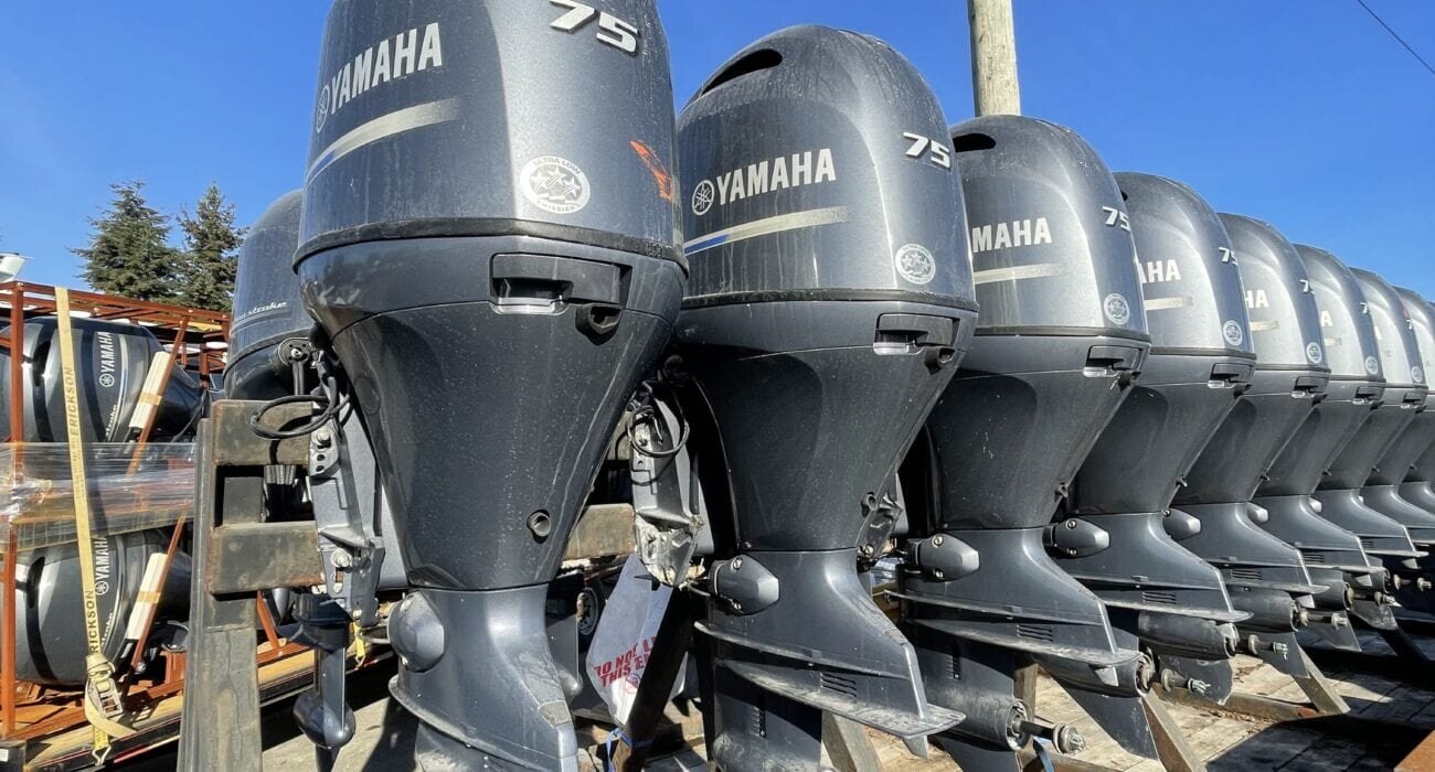 2019 YAMAHA F75LA LEASE RETURN ENGINES