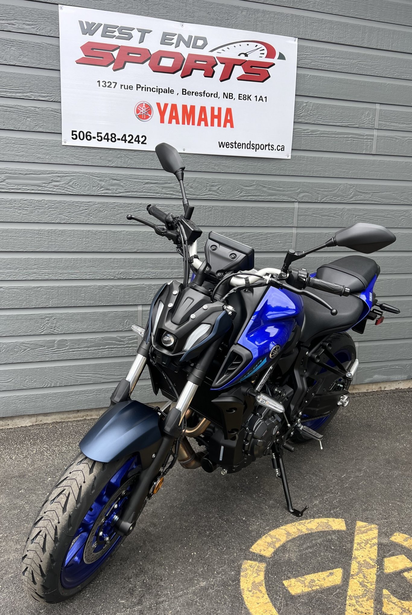 2024 Yamaha MT 07 Team Yamaha Bleu