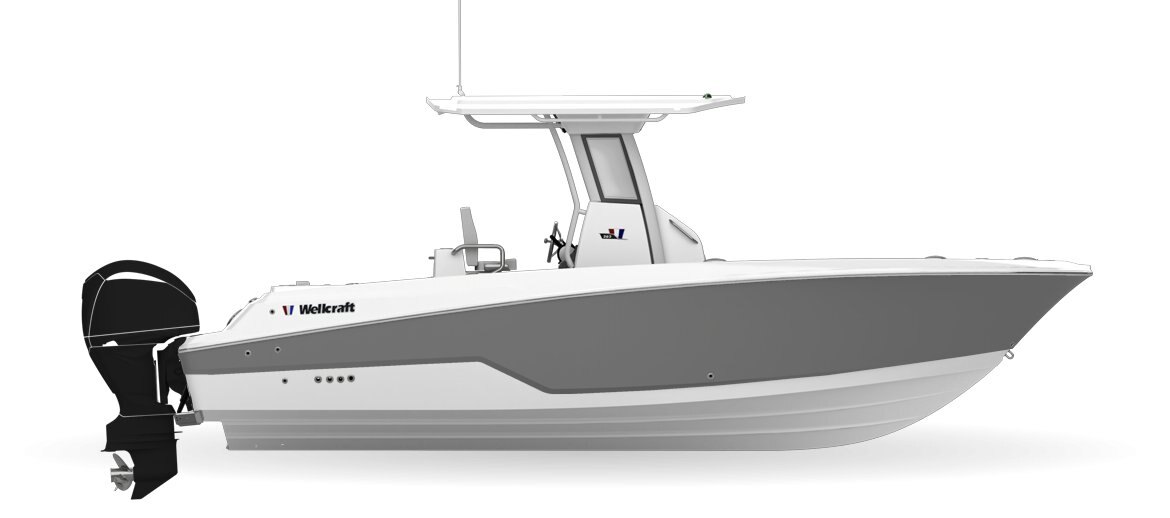 2024 Wellcraft 263 Fisherman Phantom Gray