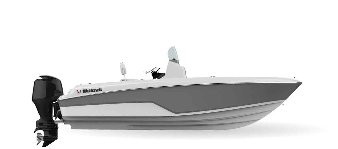 2024 Wellcraft 202 Fisherman Phantom Gray