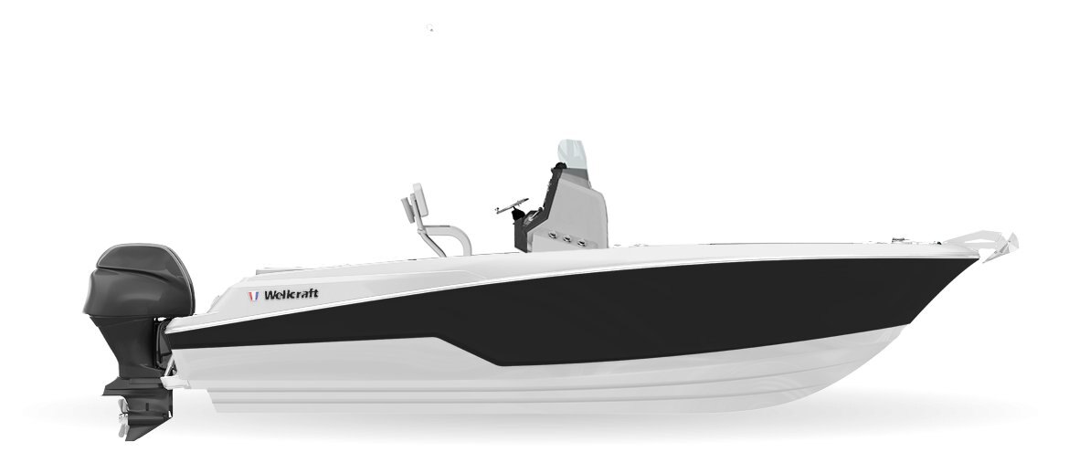 2024 Wellcraft 242 Fisherman Jet Black
