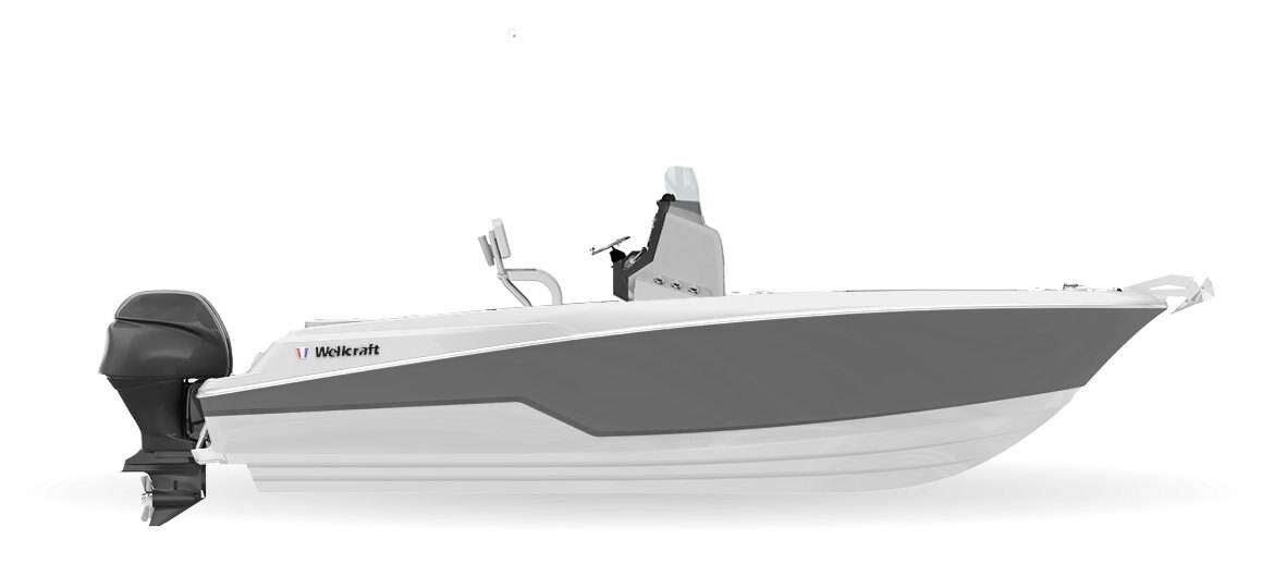 2024 Wellcraft 242 Fisherman Phantom Gray