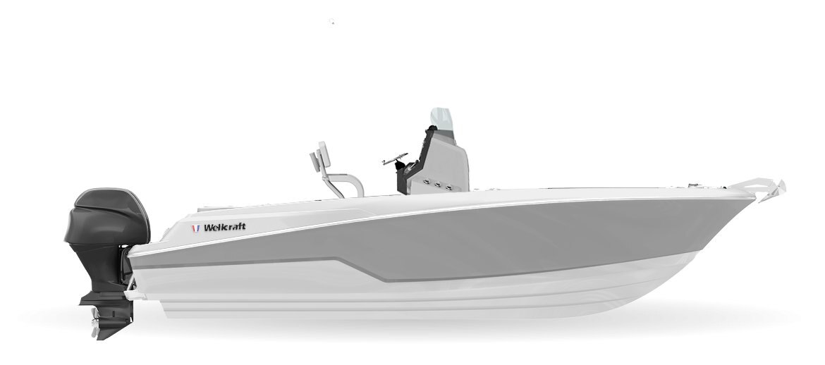 2024 Wellcraft 242 Fisherman Steel Gray