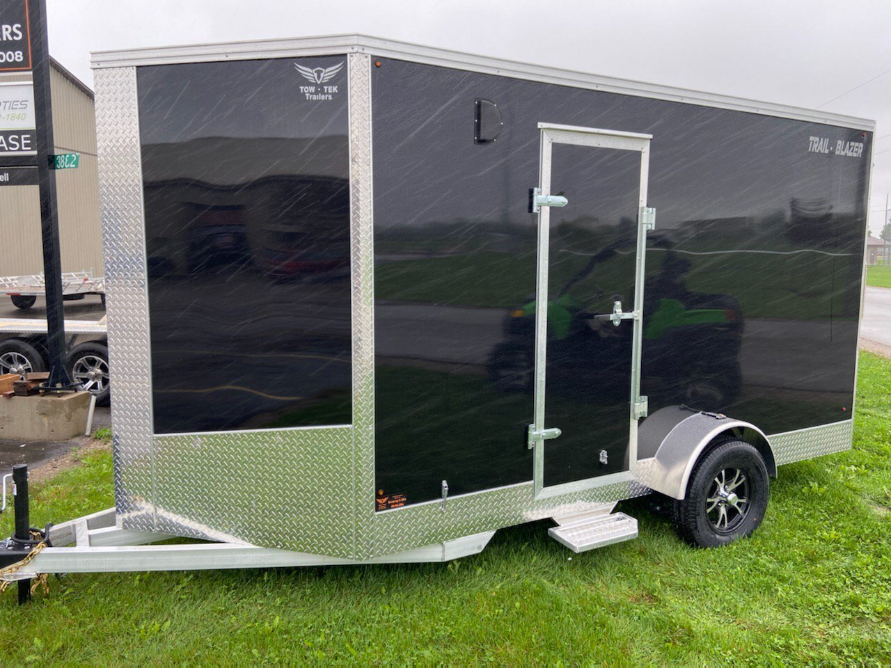 2024 Tow-Tek Trailers 7x14 Tow Tek Aluminum Enclosed Cargo with Ramp 7X14 All Aluminum Enclosed Cargo with Ramp