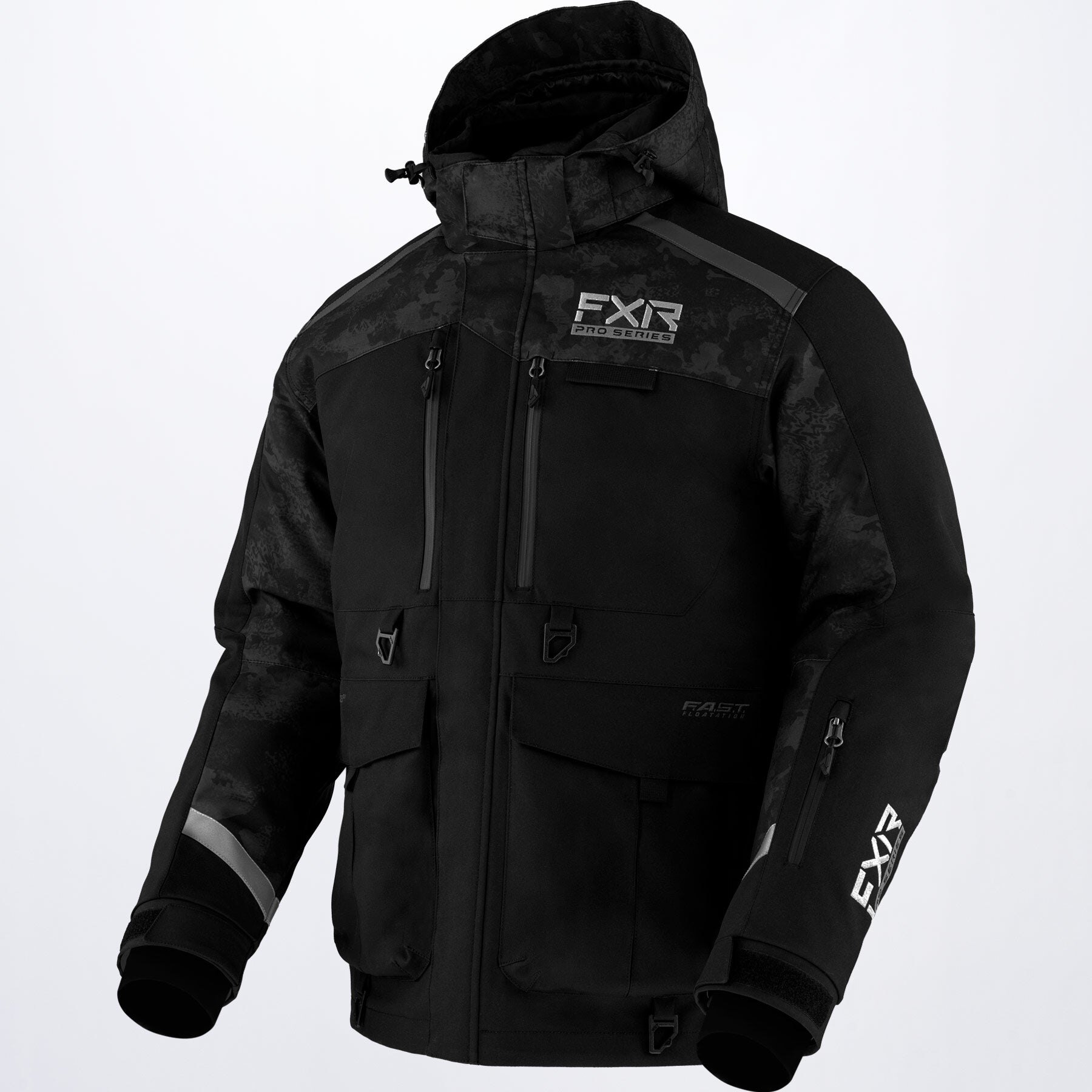 Men's Expedition X Ice Pro Jacket S Black/Black Camo