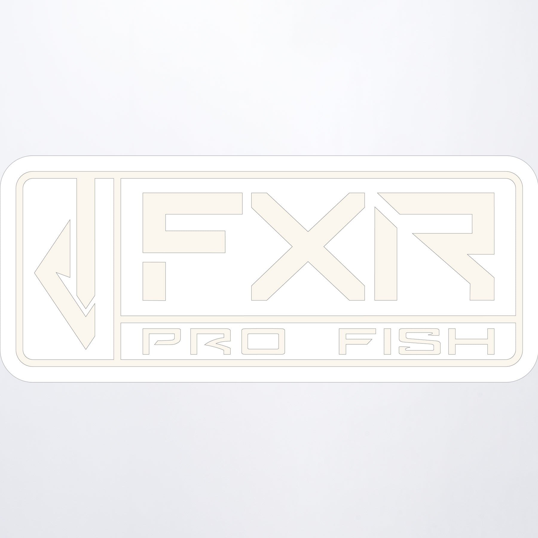 ProFish Stickers WhiteClear 221970  0100 Front
