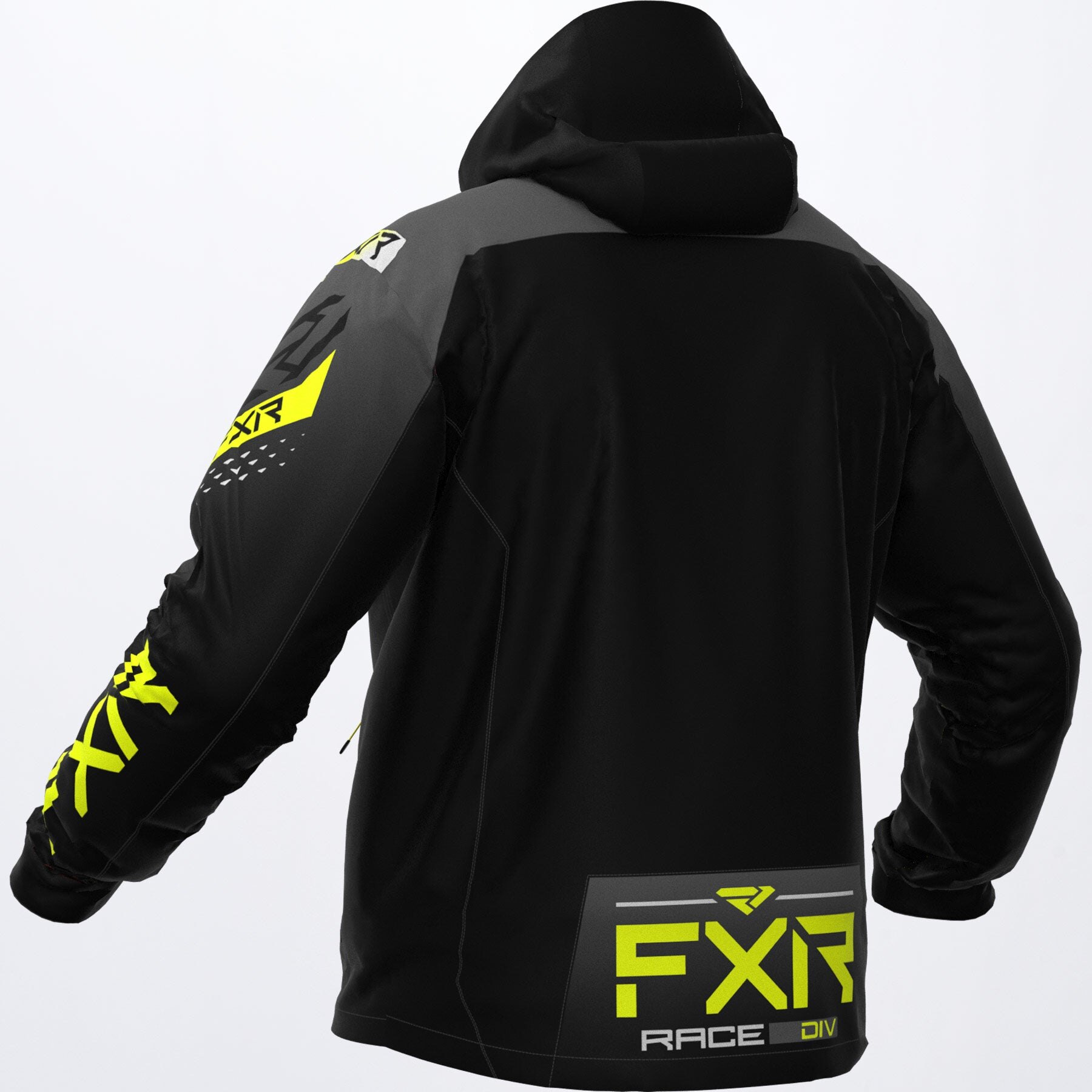 Men's RRX Jacket 2XL Black/Char/Hi Vis