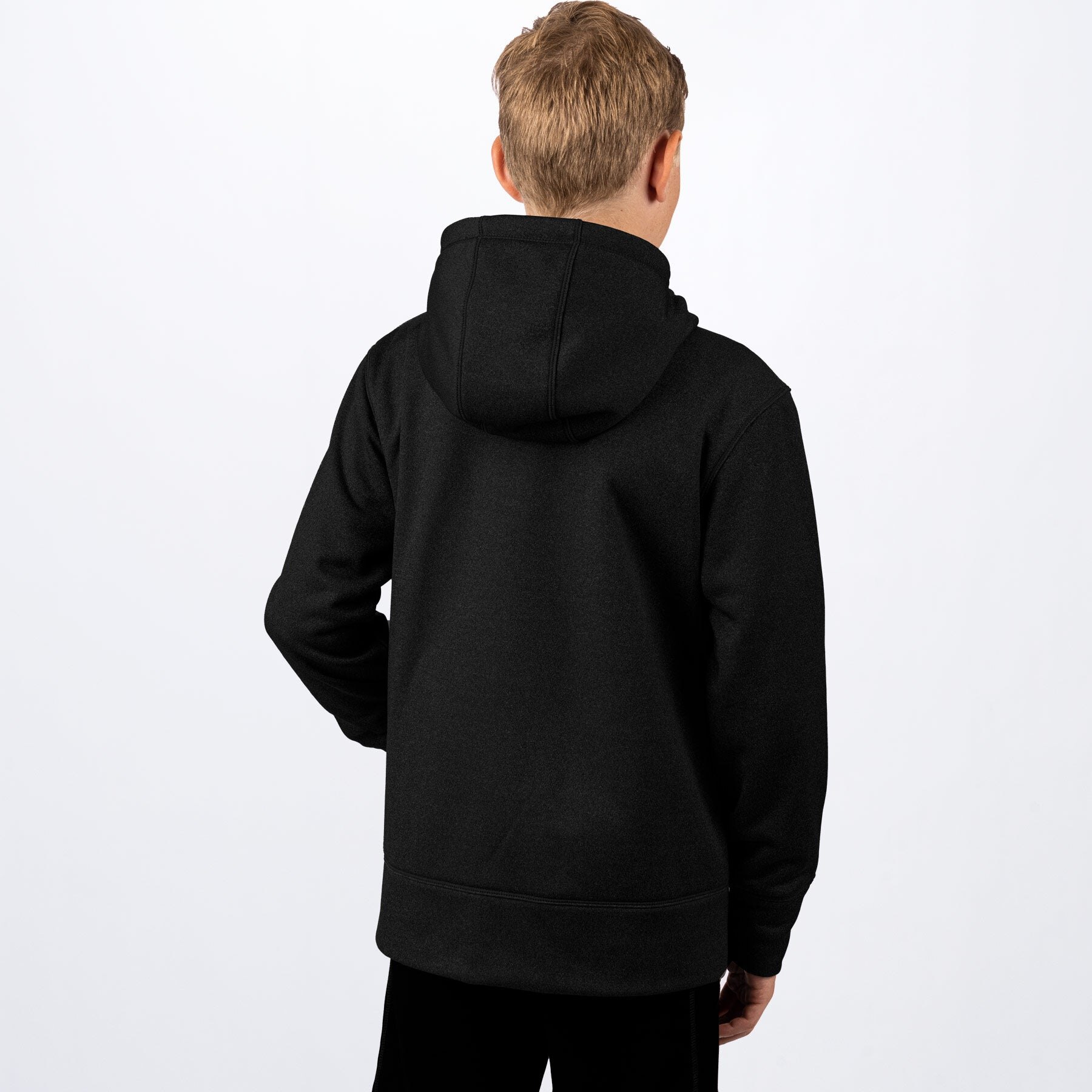 Youth Maverick Tech Pullover Hoodie S Black/Red