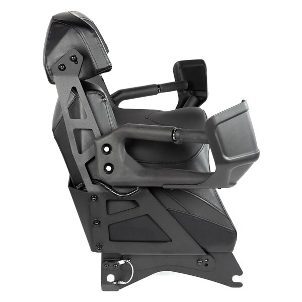 Kimpex SeatJack Passenger Seat Black No Fits Yamaha, Fits Polaris