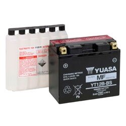 Yuasa Battery Maintenance Free AGM YT12B BS