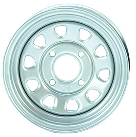 ITP Delta Steel Wheel 12x7 4/137 25 Silver