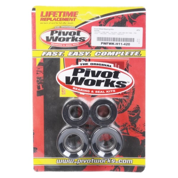 Pivot Works Wheel Bearing Kit Fits Honda