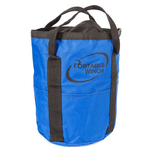 PORTABLE WINCH Rope Bags Blue, Black
