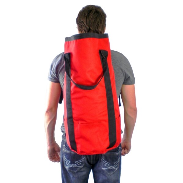 PORTABLE WINCH Rope Bags Red, Black