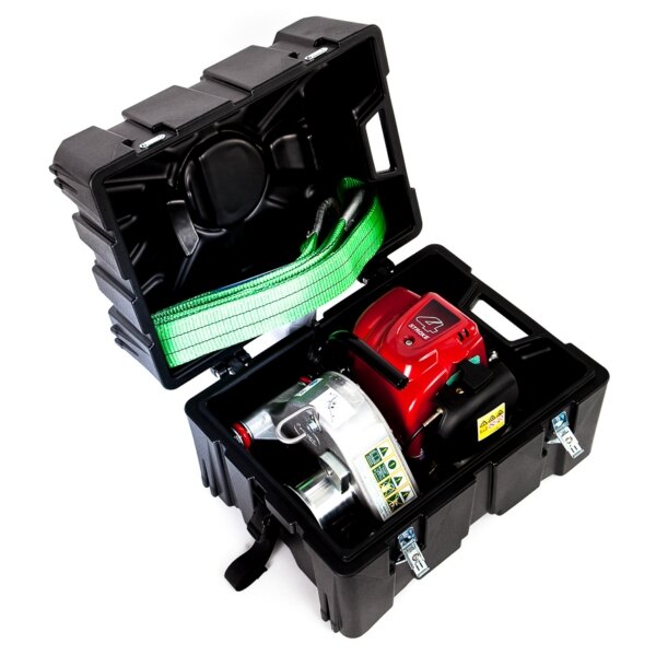 PORTABLE WINCH Transport Case with Molded Shape