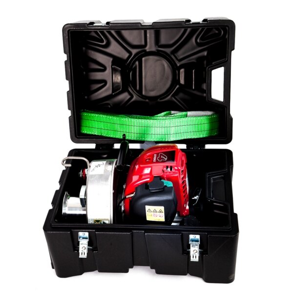 PORTABLE WINCH Transport Case with Molded Shape